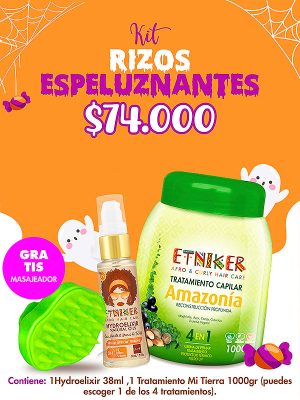 Kit Rizos Espeluznantes ETNIKER