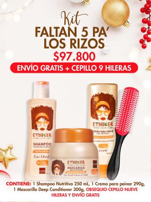 Kit Faltan 5 Pa' los Rizos Etniker